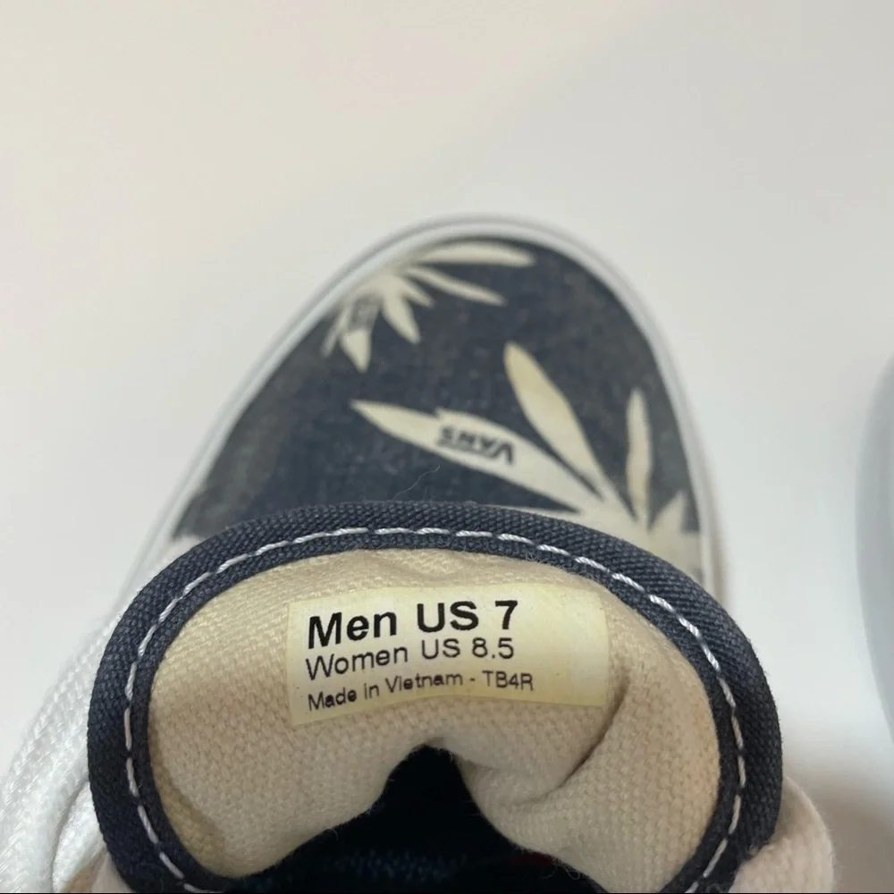 Vans Van Doren Era “Navy Palm” Men's size 7 - Picture 9 of 11